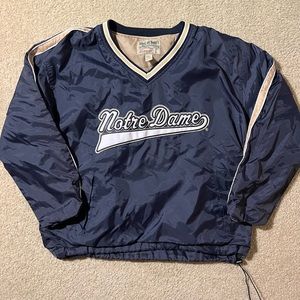 Vintage Notre Dame Windbreaker